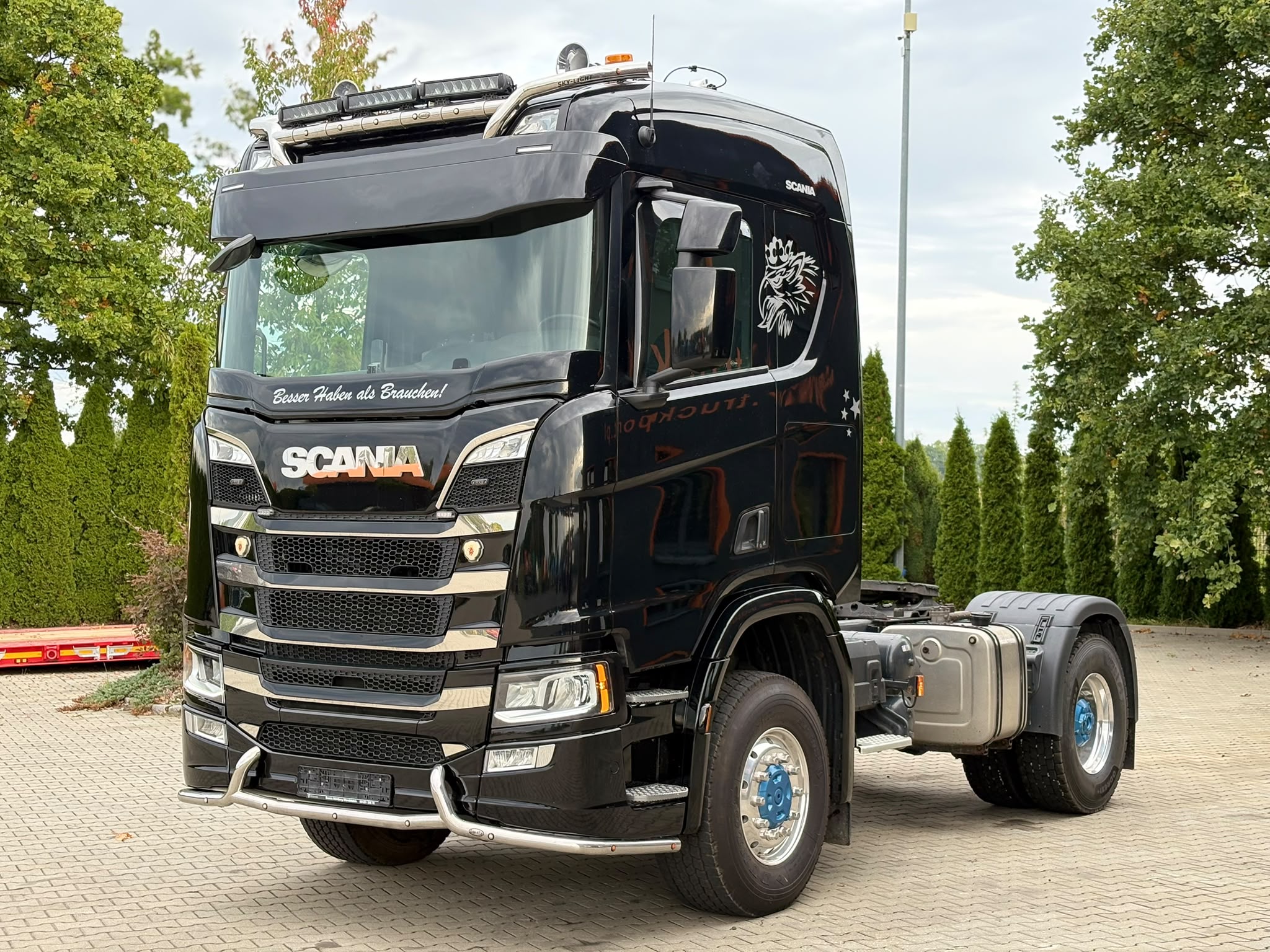 SCANIA R500 4x4 EURO6|CIĄGNIK SIODŁOWY Z HYDRAULIKĄ WYWROTU